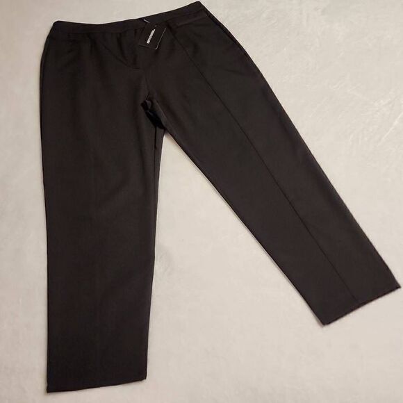 PrettyLittleThing Womens Black Plus Avani Suit Trousers/pants/Slacks Size 16 NWT - Picture 1 of 14